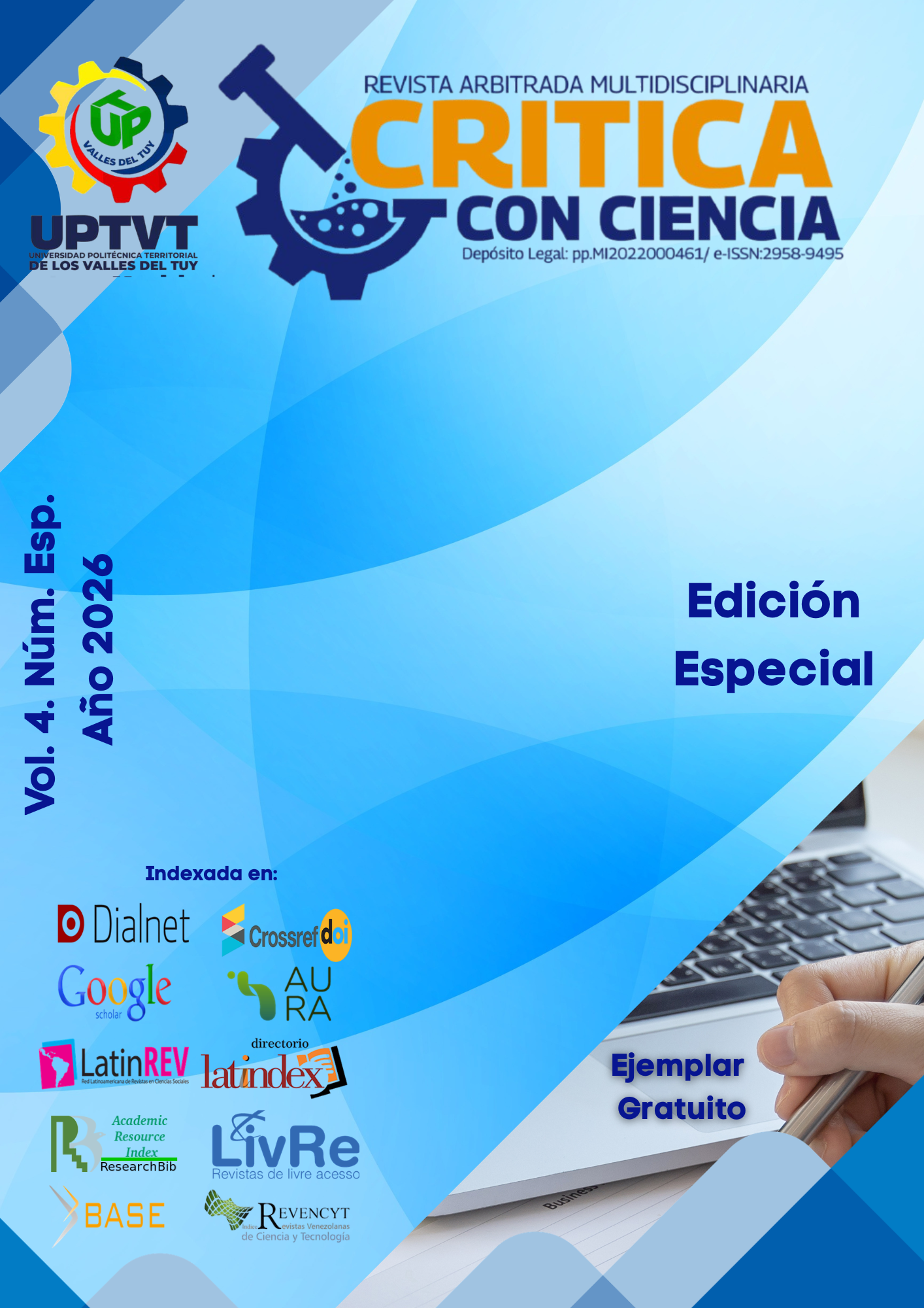 					Ver Vol. 4 Núm. Esp (2026): Revista Crítica con Ciencia
				