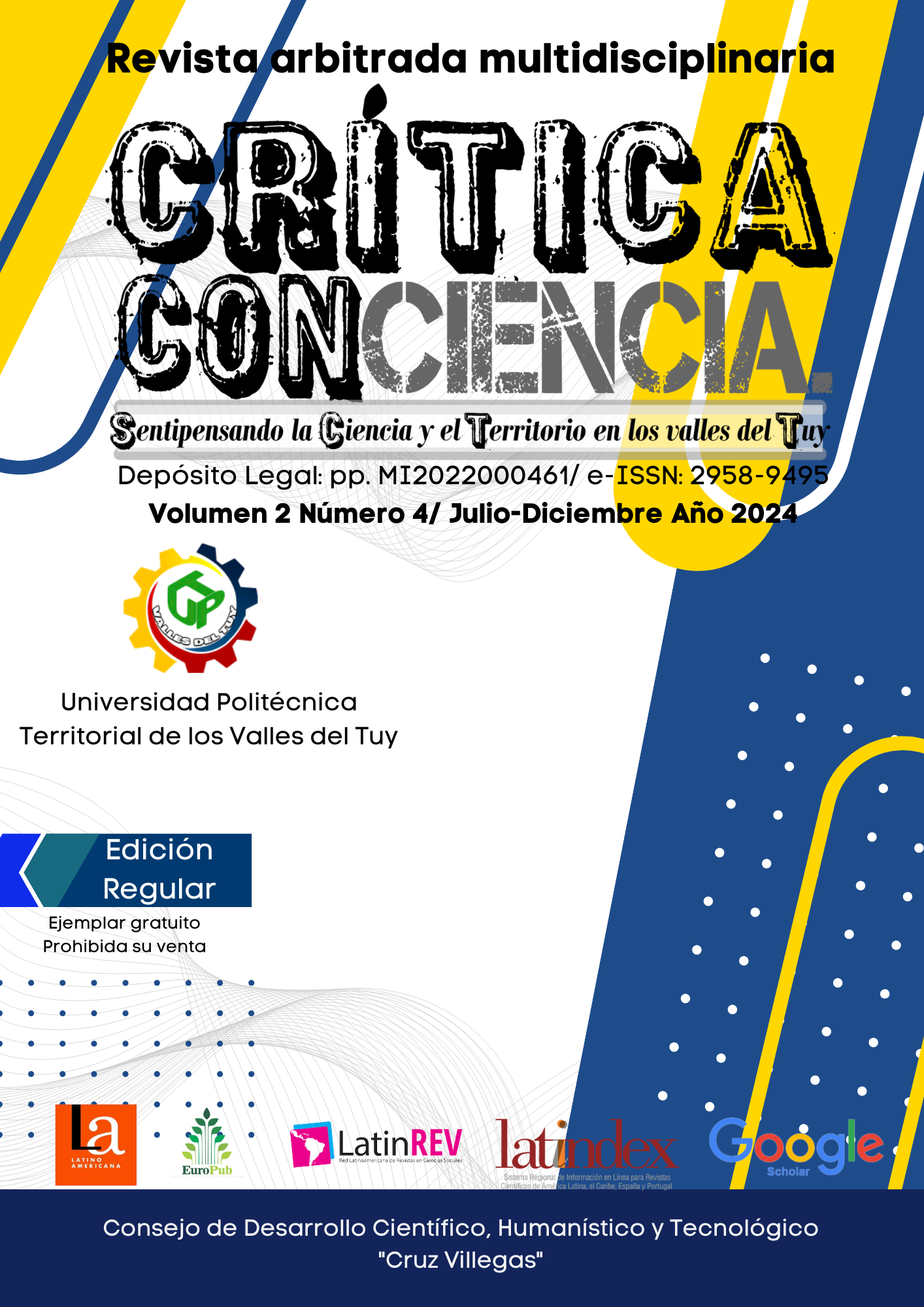 Ver Vol. 2 Núm. 4 (2024): Revista Crítica con Ciencia