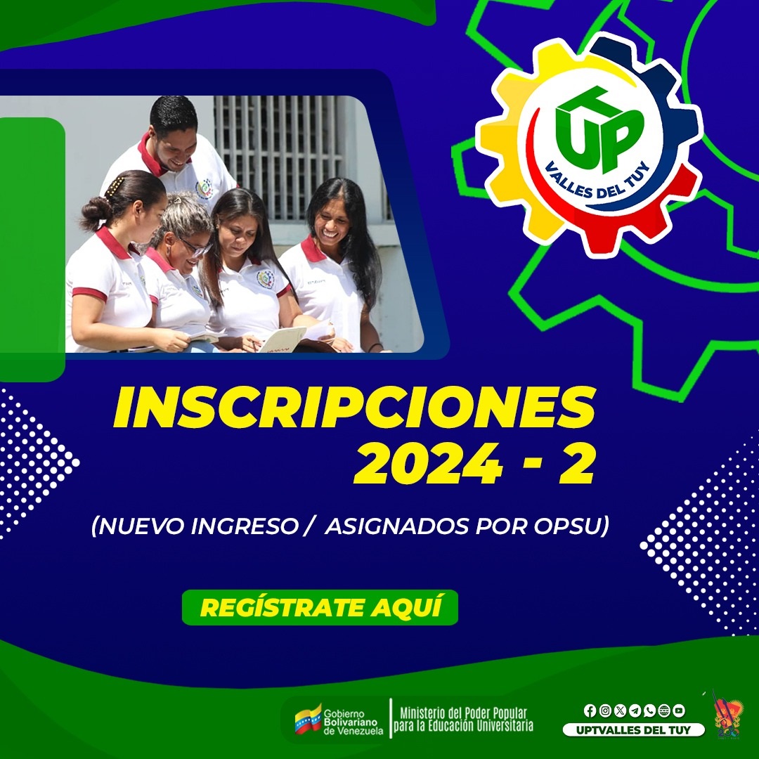 proceso de inscripción nuevo ingreso 2024-2